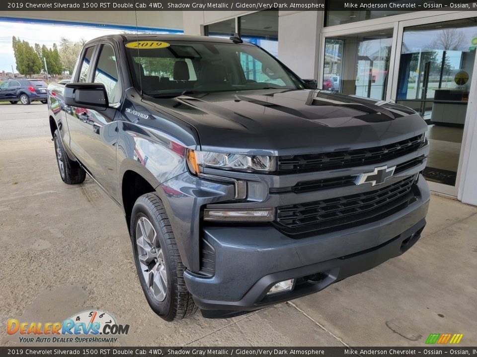 2019 Chevrolet Silverado 1500 RST Double Cab 4WD Shadow Gray Metallic / Gideon/Very Dark Atmosphere Photo #2