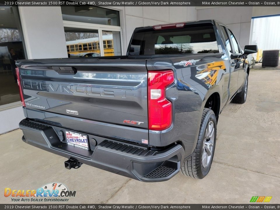 2019 Chevrolet Silverado 1500 RST Double Cab 4WD Shadow Gray Metallic / Gideon/Very Dark Atmosphere Photo #4