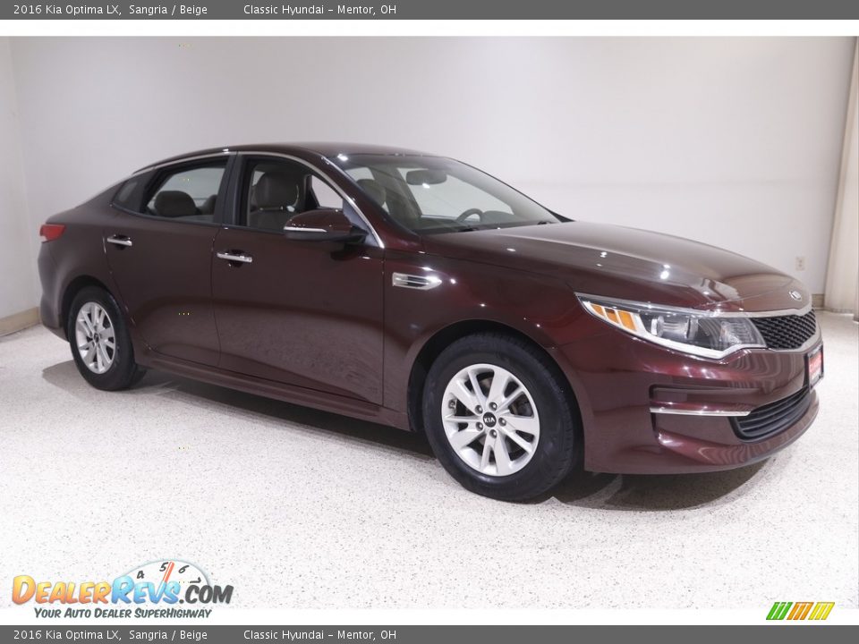 Sangria 2016 Kia Optima LX Photo #1