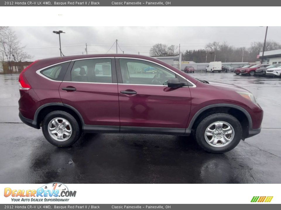 2012 Honda CR-V LX 4WD Basque Red Pearl II / Black Photo #9