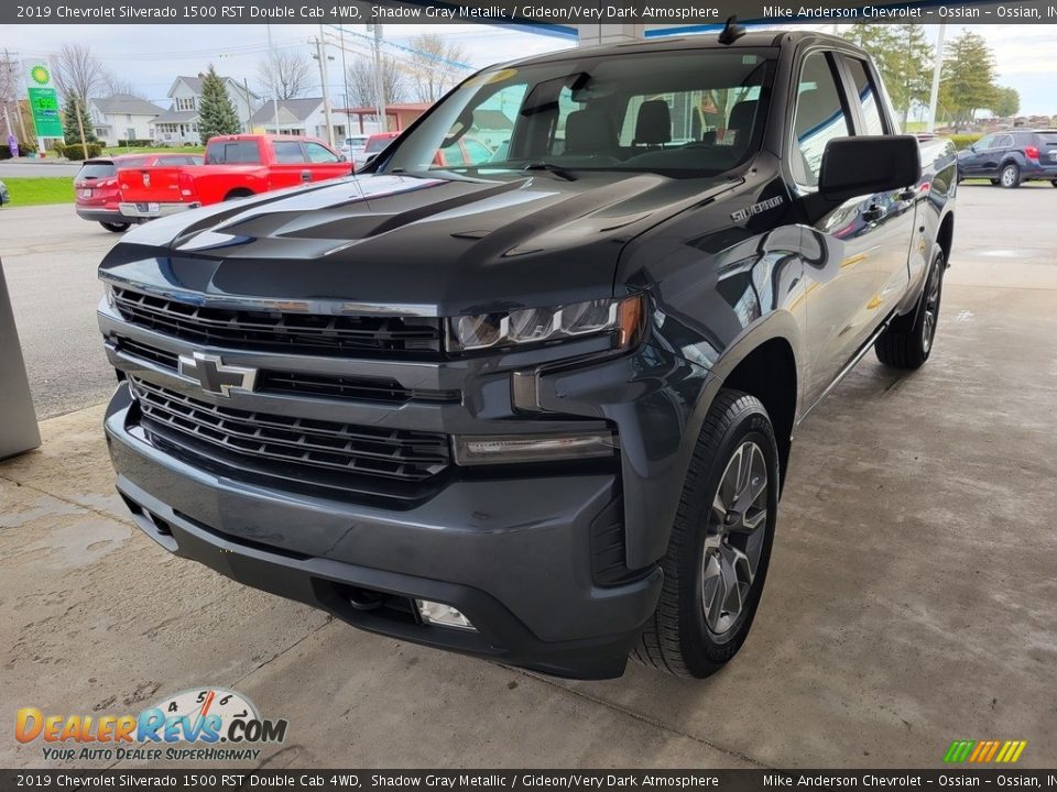 2019 Chevrolet Silverado 1500 RST Double Cab 4WD Shadow Gray Metallic / Gideon/Very Dark Atmosphere Photo #8