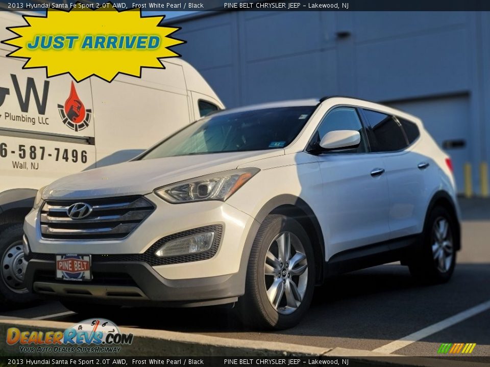 2013 Hyundai Santa Fe Sport 2.0T AWD Frost White Pearl / Black Photo #1