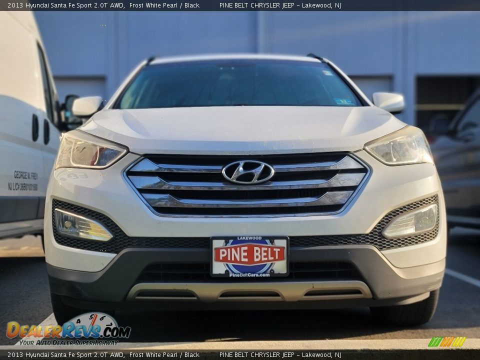 2013 Hyundai Santa Fe Sport 2.0T AWD Frost White Pearl / Black Photo #2