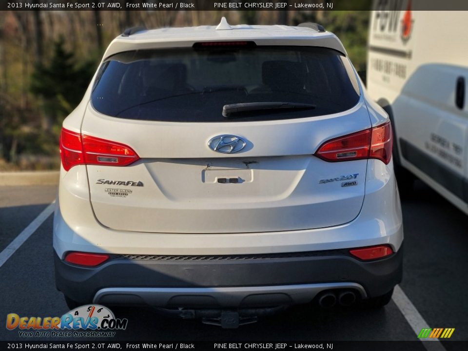 2013 Hyundai Santa Fe Sport 2.0T AWD Frost White Pearl / Black Photo #5