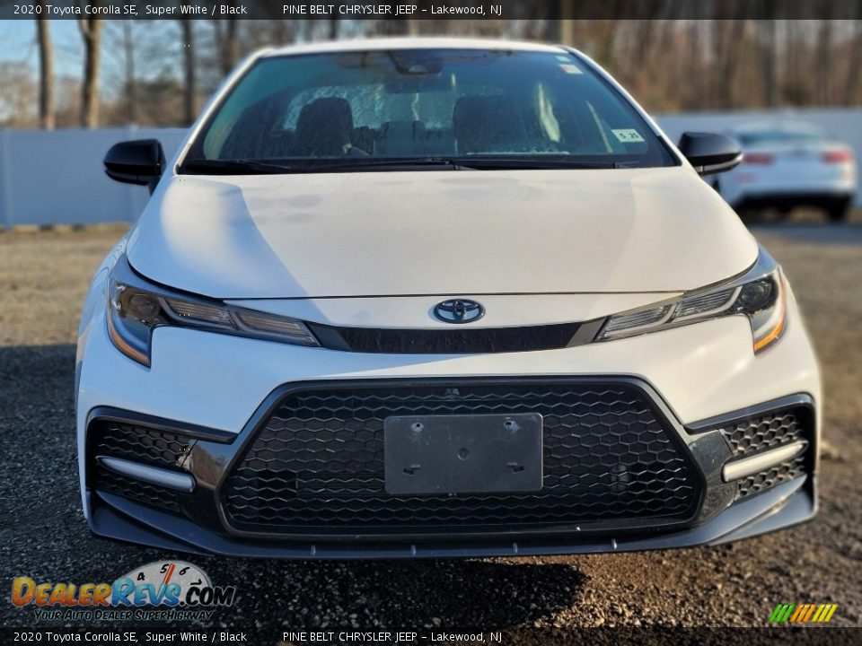 2020 Toyota Corolla SE Super White / Black Photo #2