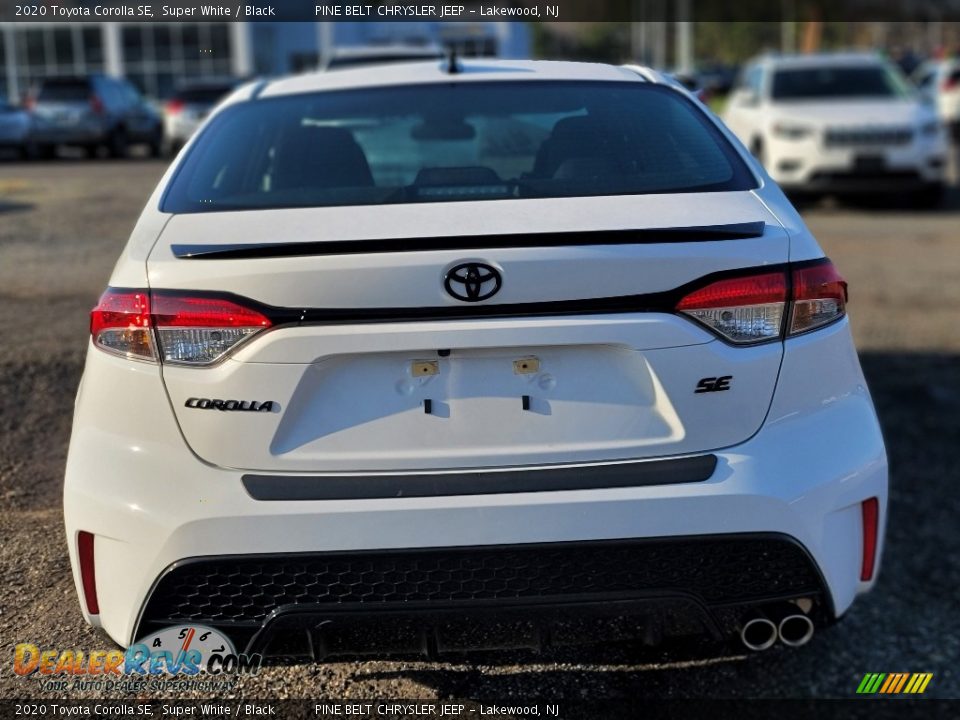 2020 Toyota Corolla SE Super White / Black Photo #3