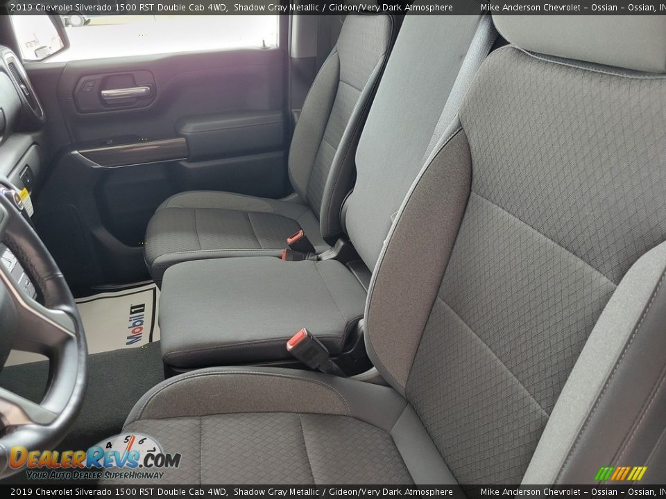 2019 Chevrolet Silverado 1500 RST Double Cab 4WD Shadow Gray Metallic / Gideon/Very Dark Atmosphere Photo #16