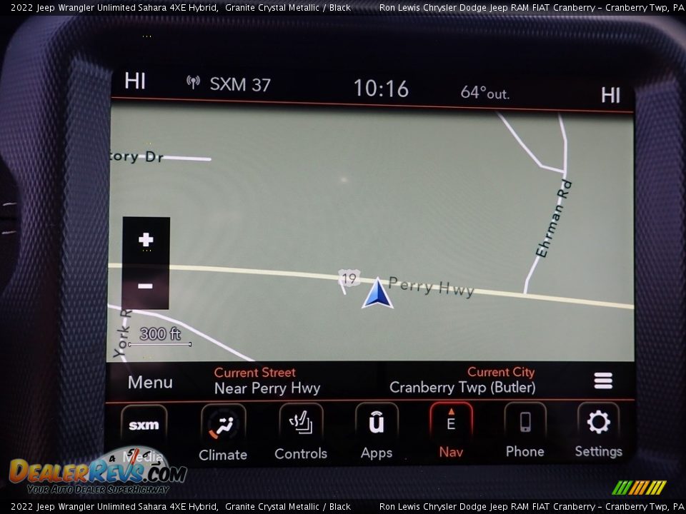 2022 Jeep Wrangler Unlimited Sahara 4XE Hybrid Granite Crystal Metallic / Black Photo #17