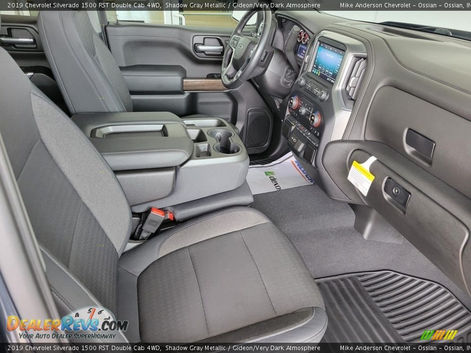 2019 Chevrolet Silverado 1500 RST Double Cab 4WD Shadow Gray Metallic / Gideon/Very Dark Atmosphere Photo #20