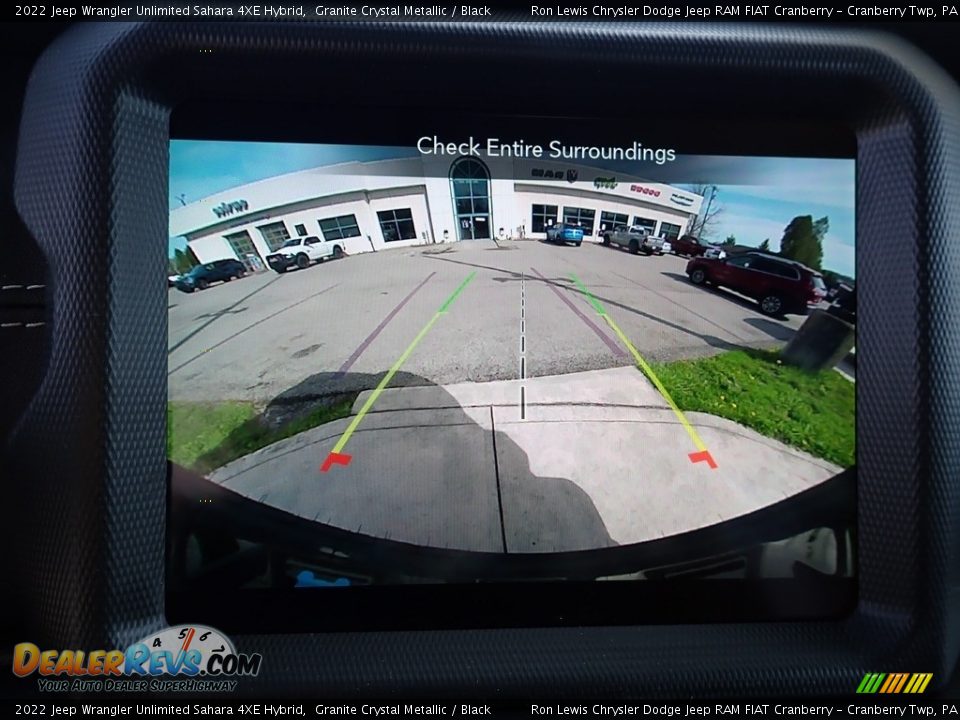 2022 Jeep Wrangler Unlimited Sahara 4XE Hybrid Granite Crystal Metallic / Black Photo #18