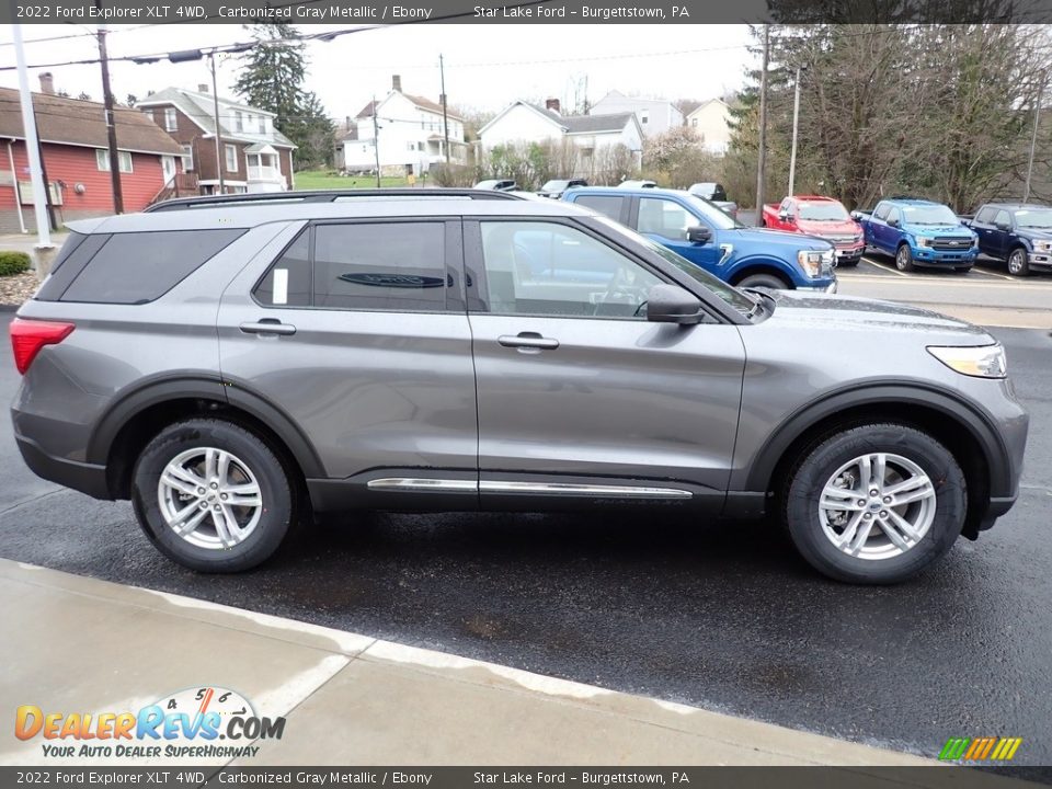 Carbonized Gray Metallic 2022 Ford Explorer XLT 4WD Photo #7