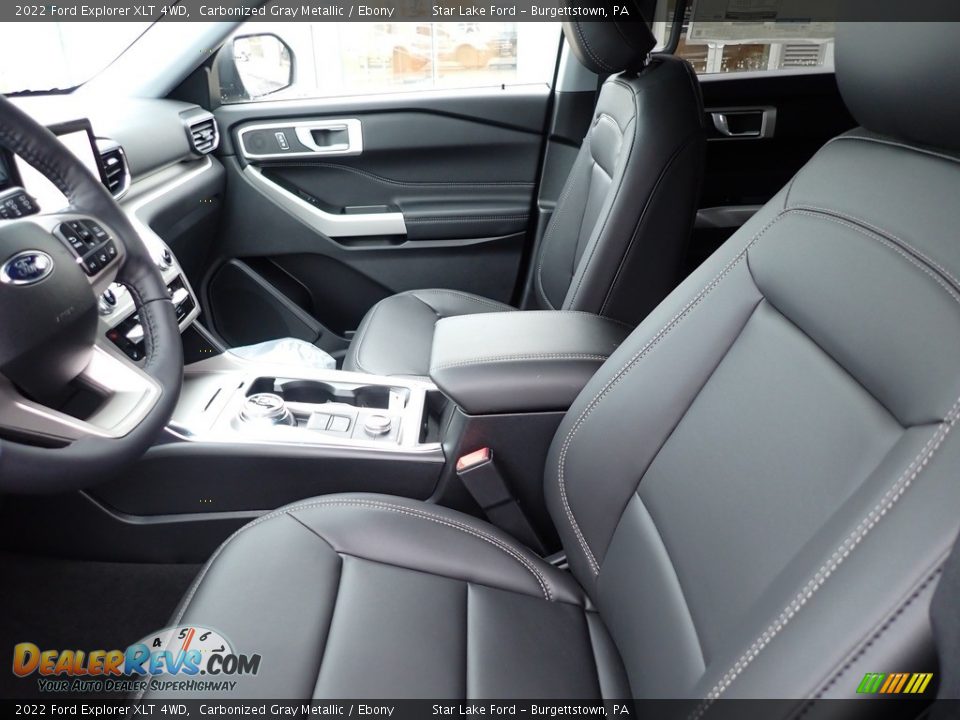 Front Seat of 2022 Ford Explorer XLT 4WD Photo #10