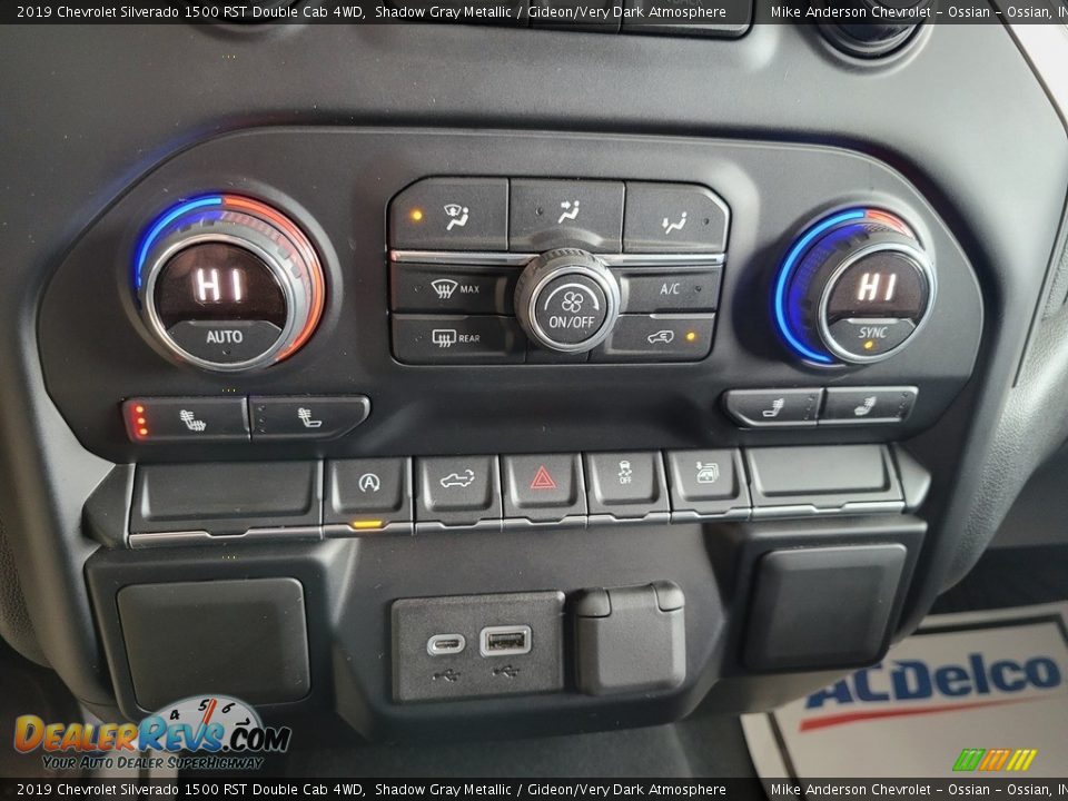 2019 Chevrolet Silverado 1500 RST Double Cab 4WD Shadow Gray Metallic / Gideon/Very Dark Atmosphere Photo #29