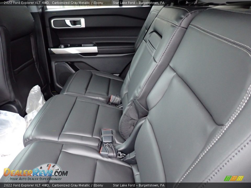 Rear Seat of 2022 Ford Explorer XLT 4WD Photo #11