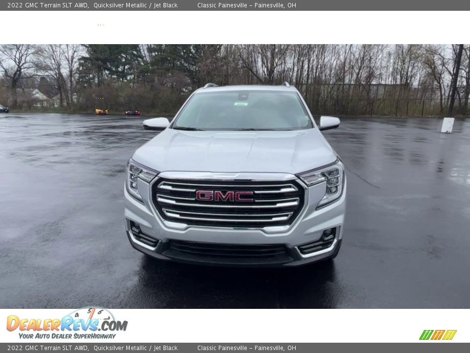 2022 GMC Terrain SLT AWD Quicksilver Metallic / Jet Black Photo #3