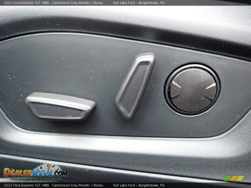 2022 Ford Explorer XLT 4WD Carbonized Gray Metallic / Ebony Photo #17
