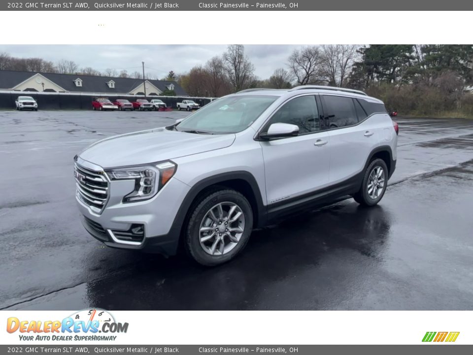 2022 GMC Terrain SLT AWD Quicksilver Metallic / Jet Black Photo #4