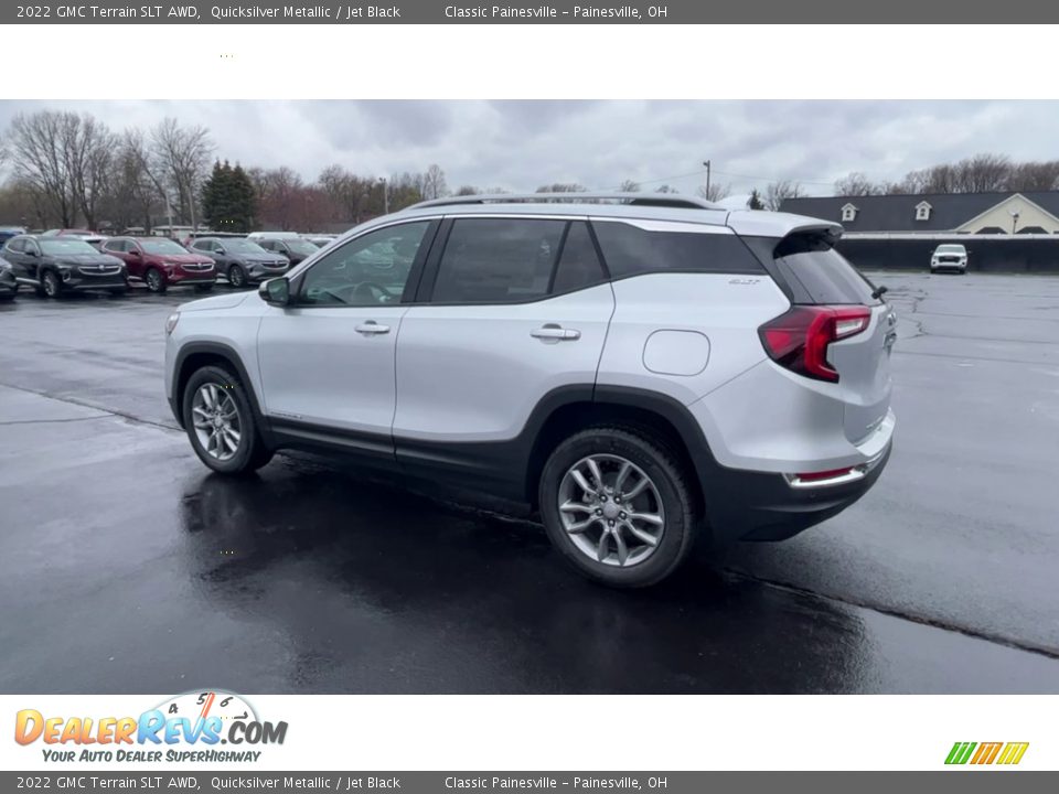 2022 GMC Terrain SLT AWD Quicksilver Metallic / Jet Black Photo #6