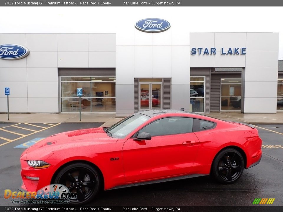 2022 Ford Mustang GT Premium Fastback Race Red / Ebony Photo #1