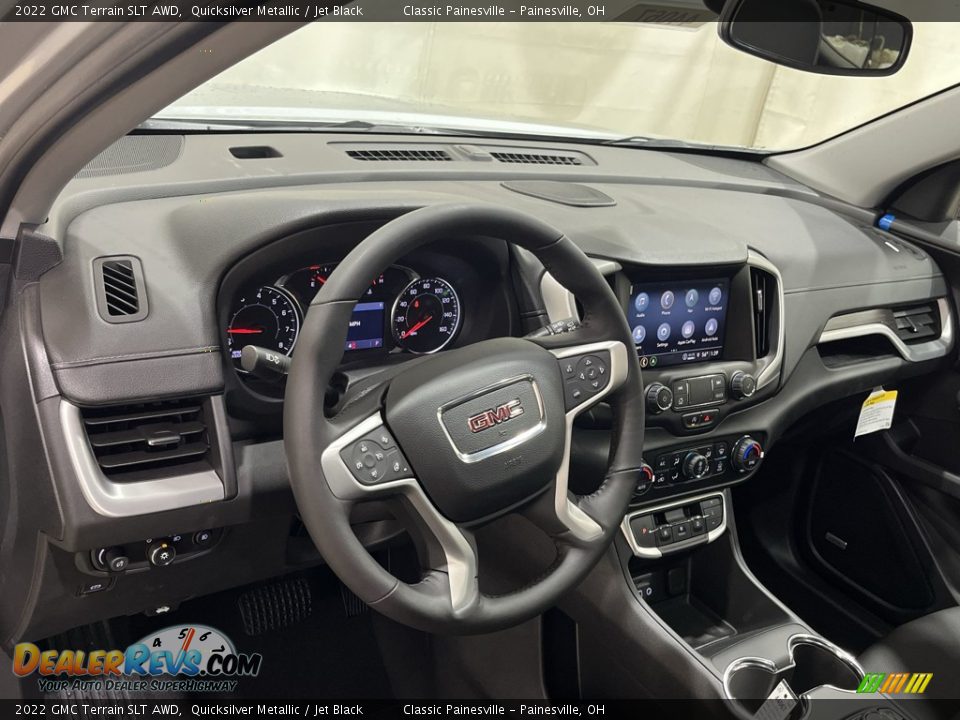 2022 GMC Terrain SLT AWD Quicksilver Metallic / Jet Black Photo #10