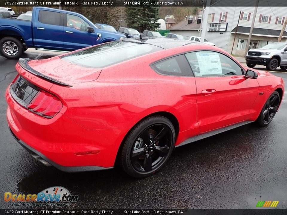 2022 Ford Mustang GT Premium Fastback Race Red / Ebony Photo #5