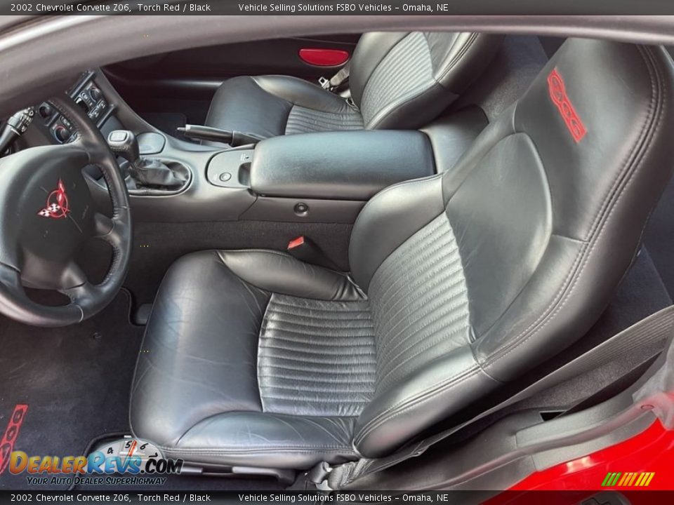 Front Seat of 2002 Chevrolet Corvette Z06 Photo #3