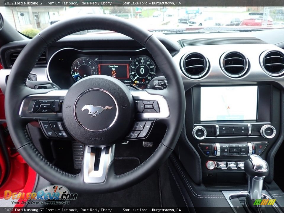 Dashboard of 2022 Ford Mustang GT Premium Fastback Photo #15