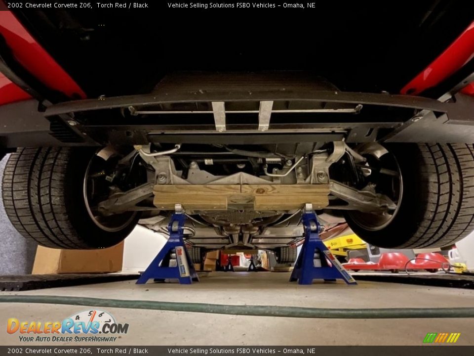 Undercarriage of 2002 Chevrolet Corvette Z06 Photo #9