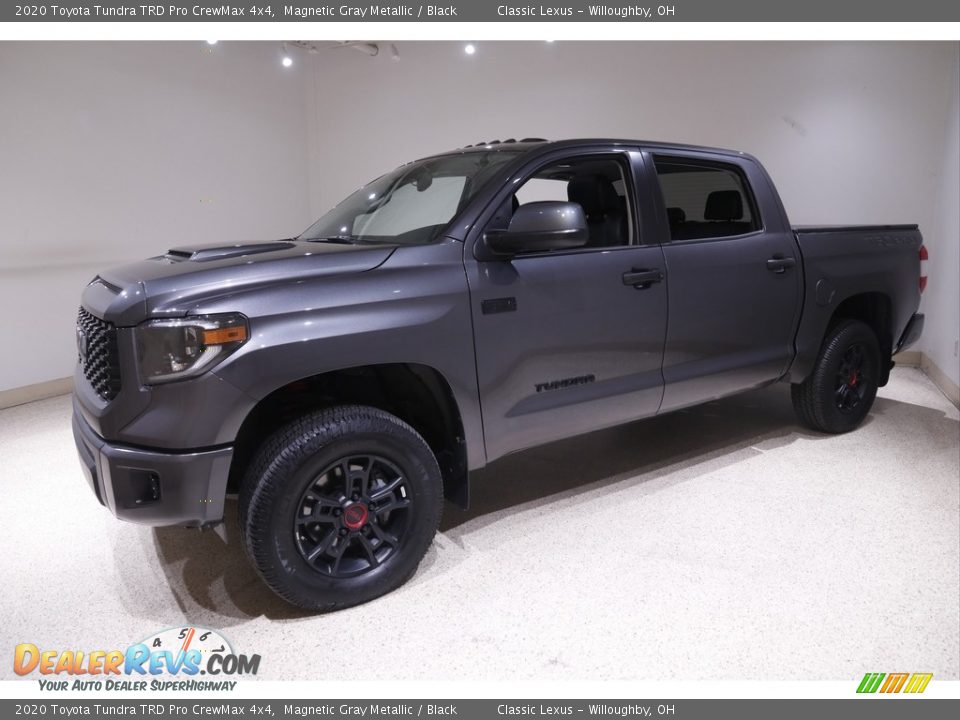 Front 3/4 View of 2020 Toyota Tundra TRD Pro CrewMax 4x4 Photo #3