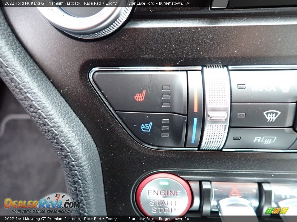 Controls of 2022 Ford Mustang GT Premium Fastback Photo #18
