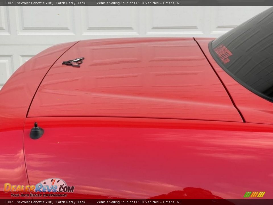 2002 Chevrolet Corvette Z06 Torch Red / Black Photo #12