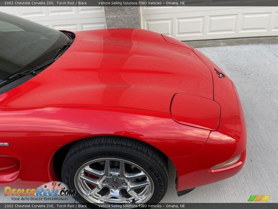 2002 Chevrolet Corvette Z06 Torch Red / Black Photo #14