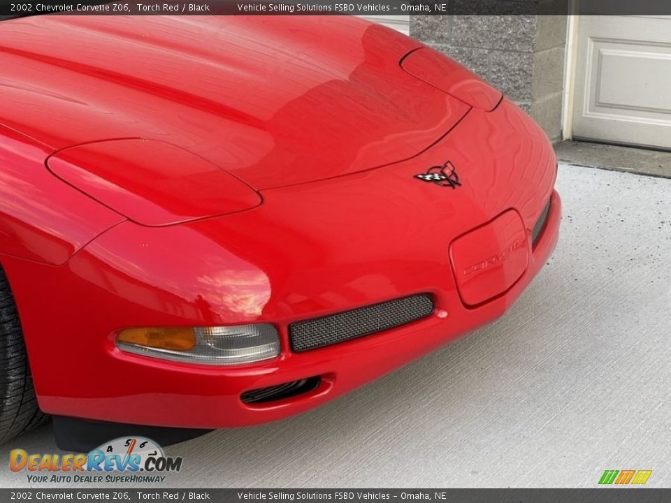 2002 Chevrolet Corvette Z06 Torch Red / Black Photo #15