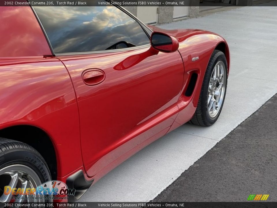 2002 Chevrolet Corvette Z06 Torch Red / Black Photo #16