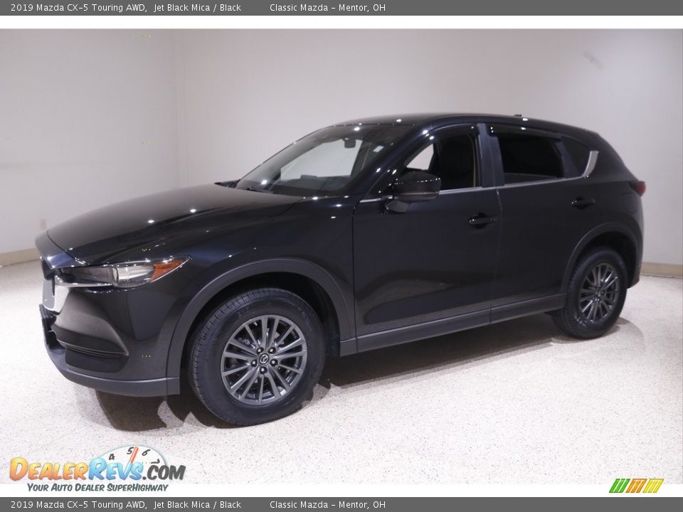 2019 Mazda CX-5 Touring AWD Jet Black Mica / Black Photo #3