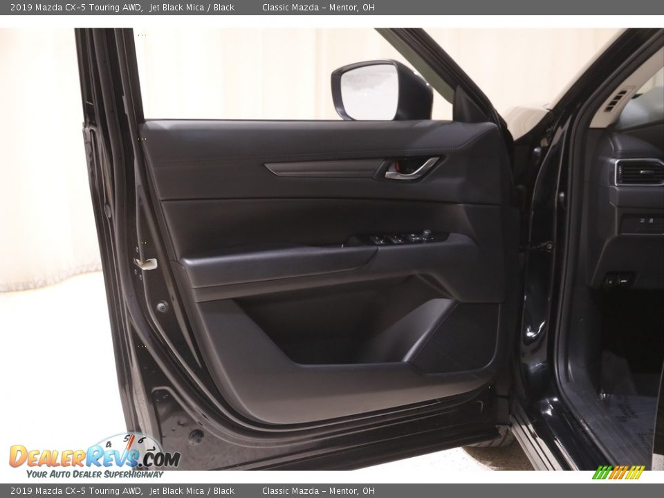 2019 Mazda CX-5 Touring AWD Jet Black Mica / Black Photo #4