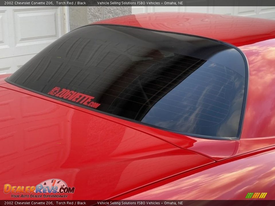 2002 Chevrolet Corvette Z06 Torch Red / Black Photo #18