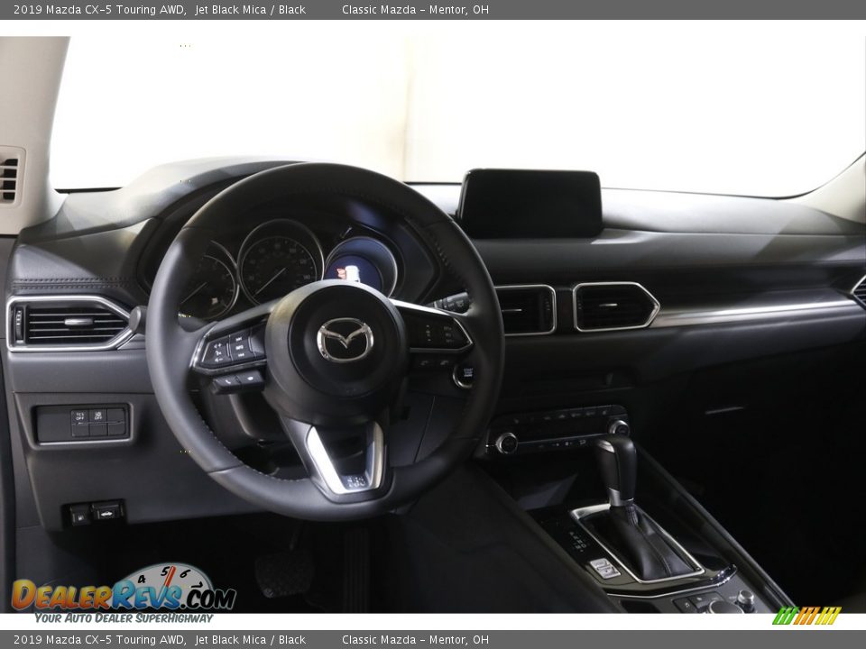 2019 Mazda CX-5 Touring AWD Jet Black Mica / Black Photo #6