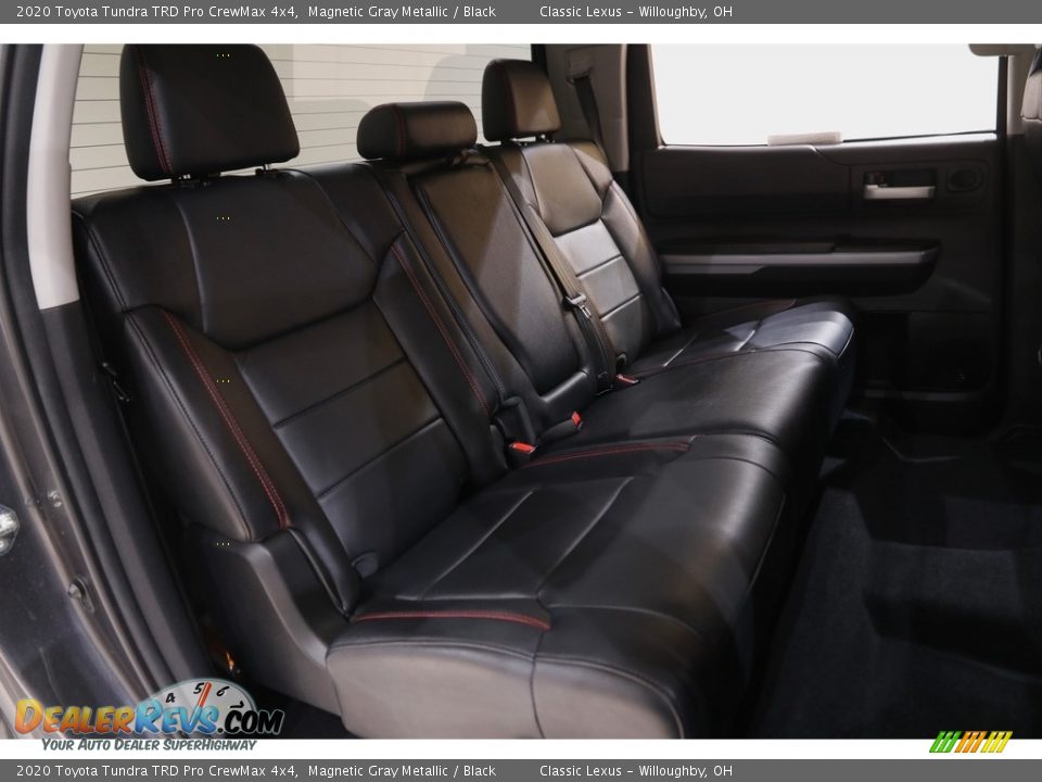 Rear Seat of 2020 Toyota Tundra TRD Pro CrewMax 4x4 Photo #16