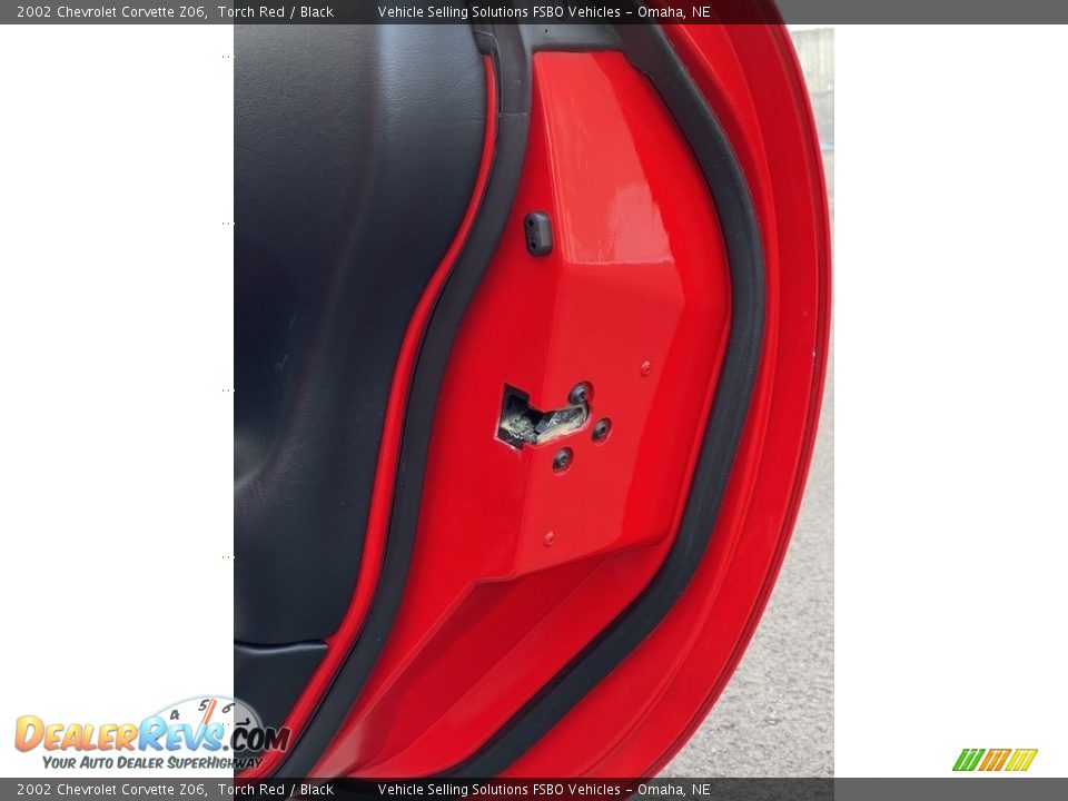 2002 Chevrolet Corvette Z06 Torch Red / Black Photo #22