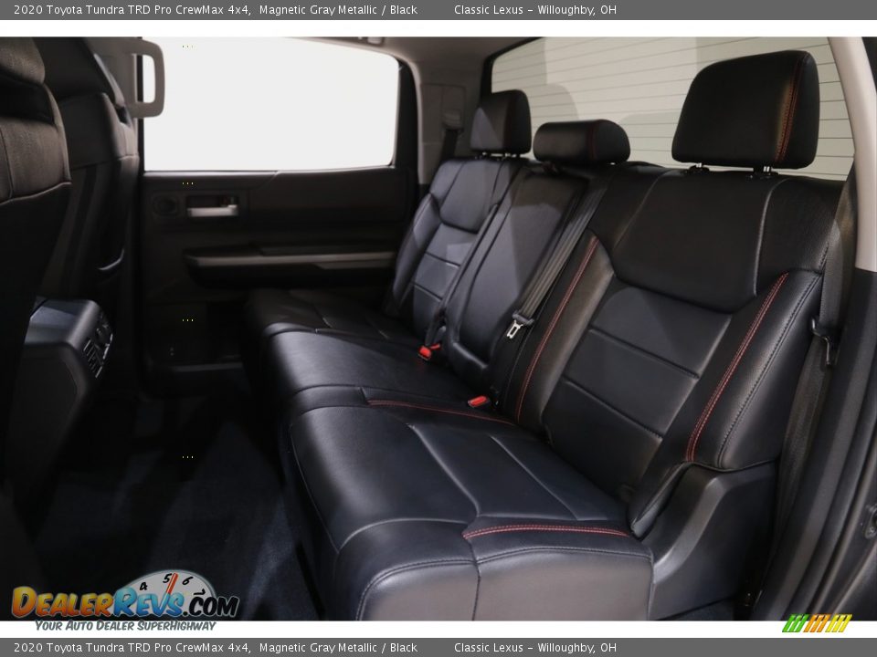 Rear Seat of 2020 Toyota Tundra TRD Pro CrewMax 4x4 Photo #17