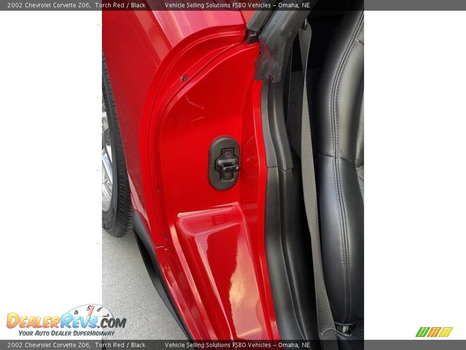 2002 Chevrolet Corvette Z06 Torch Red / Black Photo #23