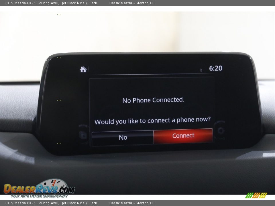 2019 Mazda CX-5 Touring AWD Jet Black Mica / Black Photo #10