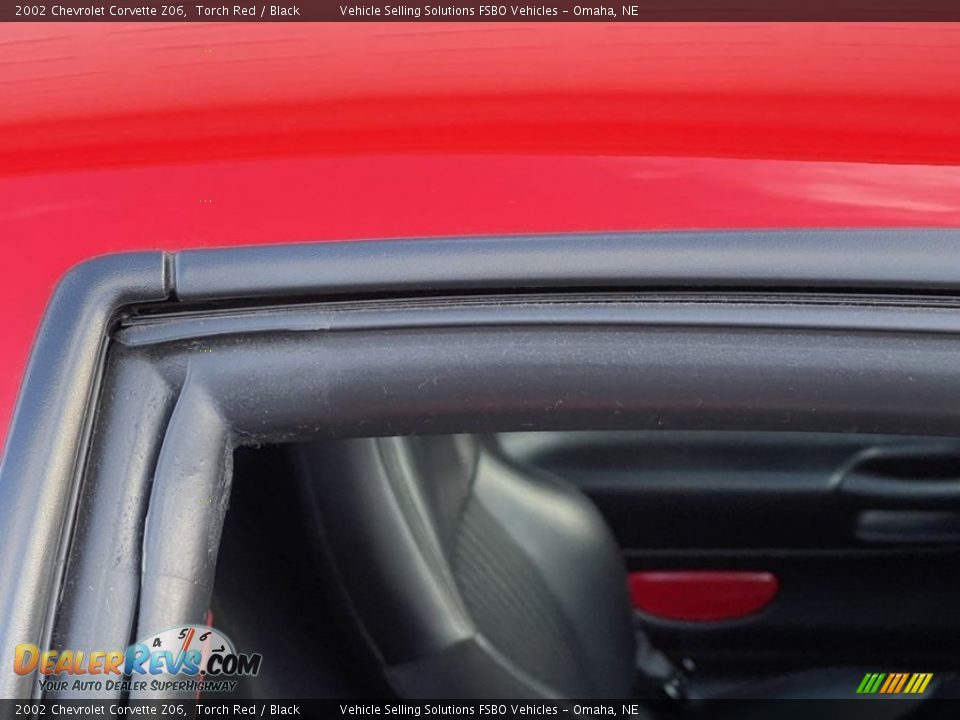 2002 Chevrolet Corvette Z06 Torch Red / Black Photo #26