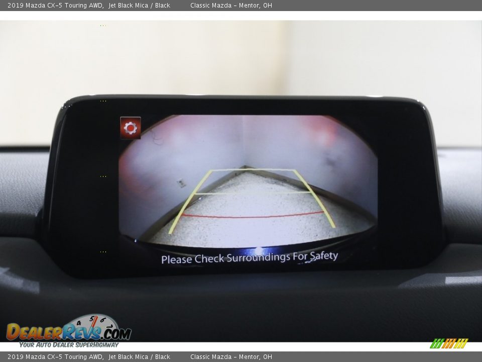 2019 Mazda CX-5 Touring AWD Jet Black Mica / Black Photo #12