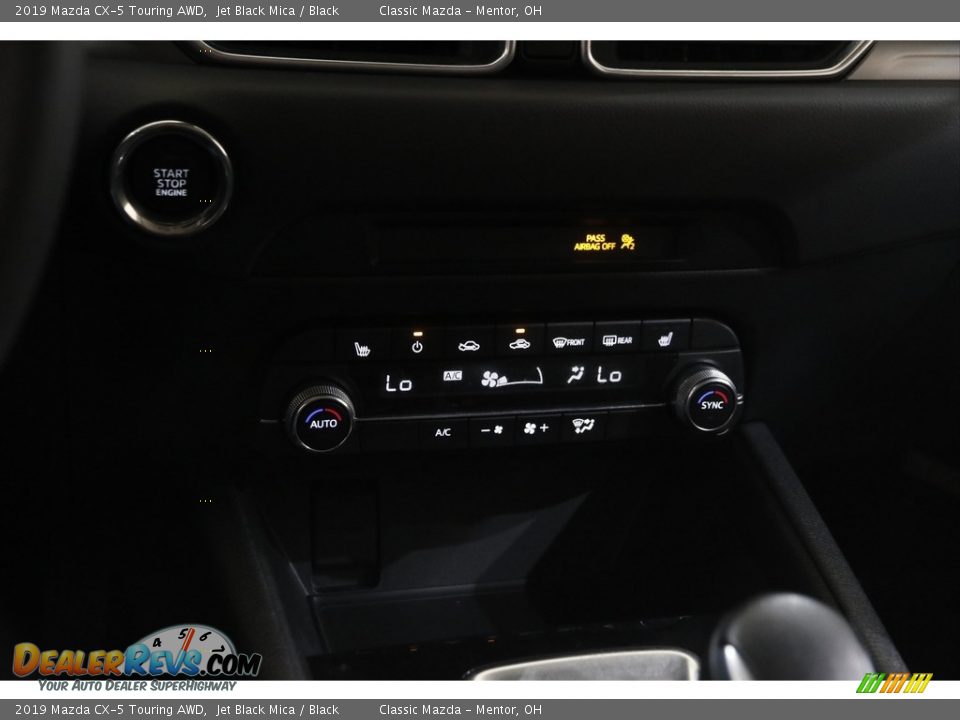 2019 Mazda CX-5 Touring AWD Jet Black Mica / Black Photo #13