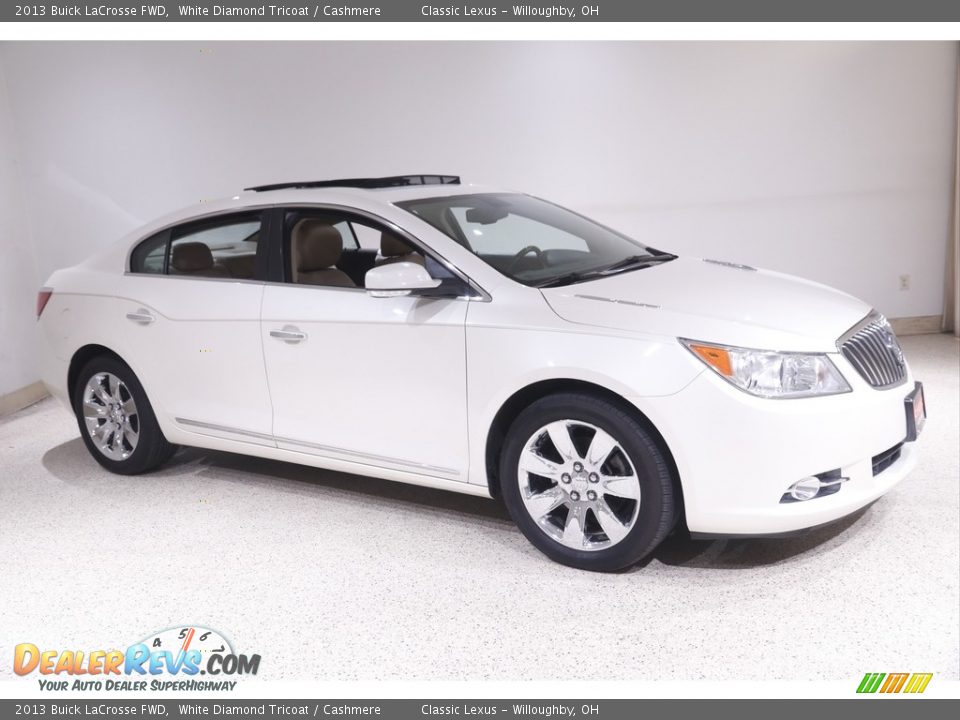 2013 Buick LaCrosse FWD White Diamond Tricoat / Cashmere Photo #1