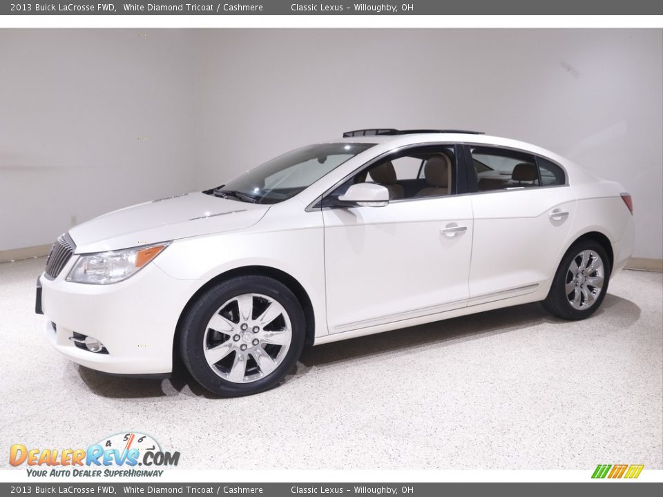 2013 Buick LaCrosse FWD White Diamond Tricoat / Cashmere Photo #3