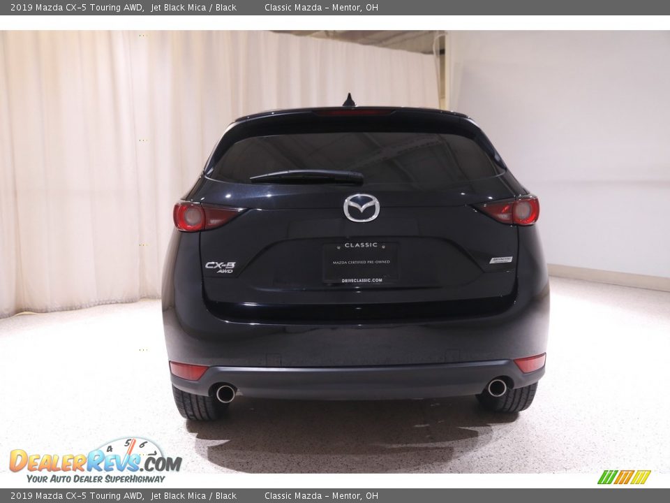2019 Mazda CX-5 Touring AWD Jet Black Mica / Black Photo #18