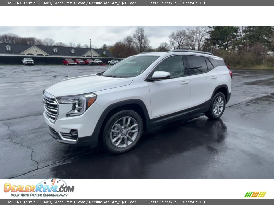 2022 GMC Terrain SLT AWD White Frost Tricoat / Medium Ash Gray/­Jet Black Photo #4